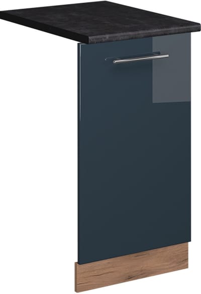 Vicco Fame-Line Vaatwasserfrontpaneel – 45 cm, WB Antraciet Donkerblauw hoogglans