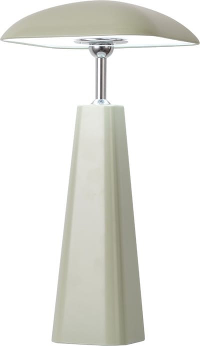 Bureaulamp Piazza LED op accu groen