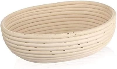 Rieten Broodmand voor Deeg, 1.5 kg, 28 x 22 x 9 cm