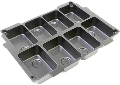 Makita 839742-7 kofferinzet/inlay met 8xBL1850B Accuplekken