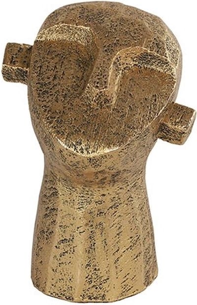 Countryfield Ornament Face S goud-L19B19H27CM