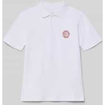 JACK&JONES - JJALLIANCE POLO SS JNR - Jongens - Polo's - wit - maat 140