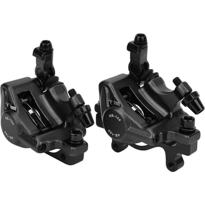 HB 100 Fiets Aluminiumlegering Hydraulische Schijfrem Set Voor Achter voor Mountain Road Fiets Black