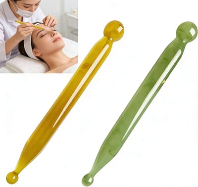 Acupunctuur pen - Massagepen Set - Natuurlijke Hars - Ergonomische Grip - Twee Uiteinden - Voor Spiertherapie en Gezichtsverzorging