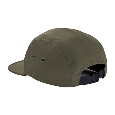 Beechfield Canvas 5-paneel Baseball Cap (Olijfgroen)