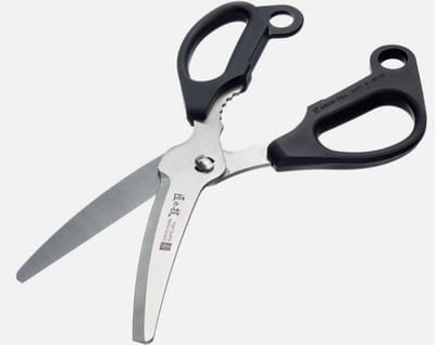 Seki Edge / Green Bell G-2035 keukenschaar – Gril / BBQ schaar voor vlees, groente & kruiden - Japans RVS