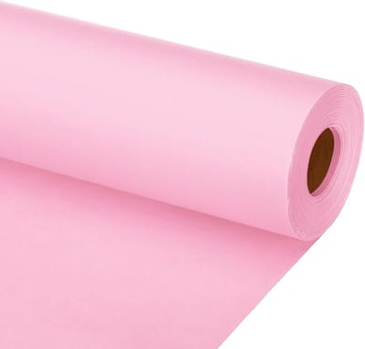 Dailygoods - Inpakpapier 30,5 x 1400 cm - Kraftpapier voor Geschenken en Creatieve Projecten in Roze