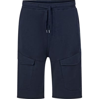 Babista herren Sweatbermuda - 48/50 - donkerblauw - Plus Size