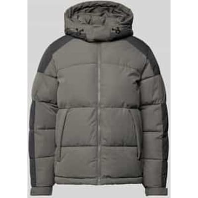 Jack & Jones Jas Jcoaero Puffer Sn 12260428 Gargoyle/asphalt Mannen Maat - L