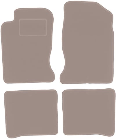 Beige veloursmatten voor: Toyota Carina E stationwagen, sedan (1992-1998)