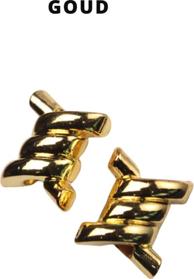 Beste Veters - Schoenaccessoires - Veter gesp - Veter gesp goud - Tags - Schoenaccessoires goud - Veter gesp twist - cadeautje
