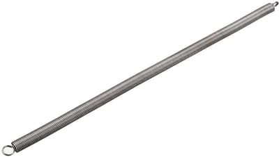 Trekveer 1 mm draaddiameter 10 mm buitendiameter 300 mm vrije lengte met dubbele haak