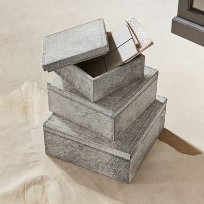 LOBERON Box set van 3 Kélisandre grijs