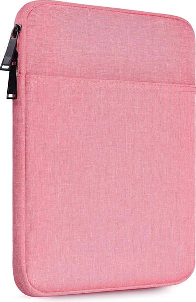 DrPhone S06 10.5 inch Sleeve - Tablethoes – Pouchbag - Geschikt voor tablet en laptop - Roze
