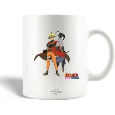 Mug en Céramique - Naruto - Ultimate Ninja - 30cl - Compatible Lave-Vaisselle - Blanc