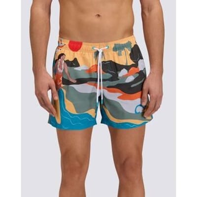 Zwembroek Sundek M504BDRT3G8 BOARDSHORT-311G8 MULTICOLOR
