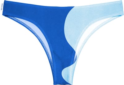 SEA'SONS - Bikini Broekje Dames - Kleurveranderend - Oceaan-blauw - Maat XL