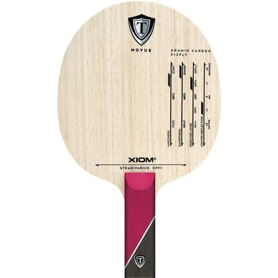 [Xiom] Tafeltennis Racket Stradivarius Offensive Shakehand ST 20503 Natural FF beige