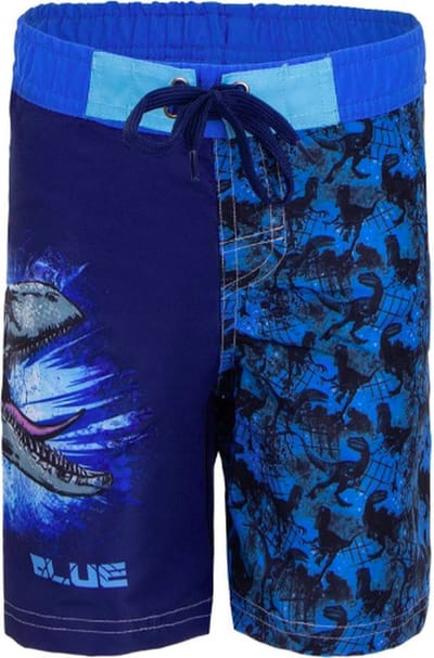 Jurassic World Zwemshort - zwembroek - blauw - Maat 104 / 4 jaar