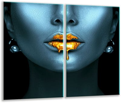TMK ArtDeko - Snijplank - Glas - 30x52cm - Usta