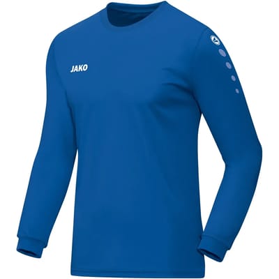 Jako Team Voetbalshirt Lange Mouw Kinderen - Royal | Maat: 116