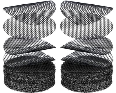 Dailygoods- Bloempot 10 cm - Drainagegaas - Glasvezel - 100 Stuks - Herbruikbaar - Voorkomt bodemerosie