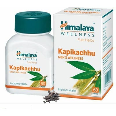 Himalaya Wellness Pure Herbs Kapikachhu Men'sHealth 60 Tablet GRATIS VERZENDING