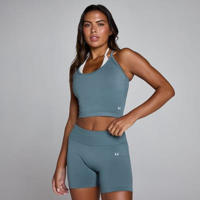 MP Dames Naadloos Gelaagd Hesje - Midnight Slate - XS