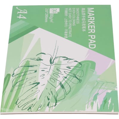 Markerblok Schetsboek 30 Vellen Papier Kunstpapier 80gsm Schilderen Tekenen Benodigdheden A4 A4 beige
