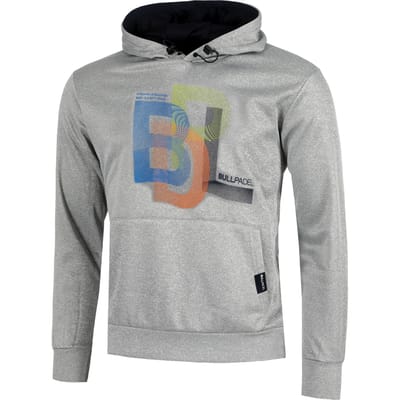 Bullpadel Gondo Sweater Met Capuchon Heren-Grijs