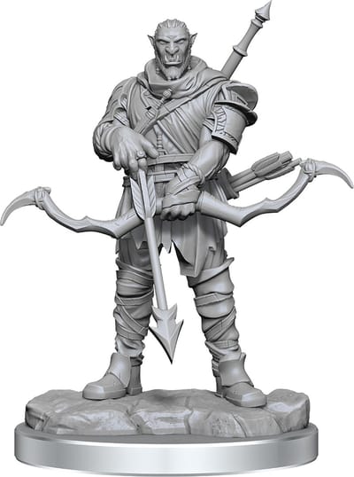 D&D Nolzur's Marvelous Miniatures Orc Ranger Male
