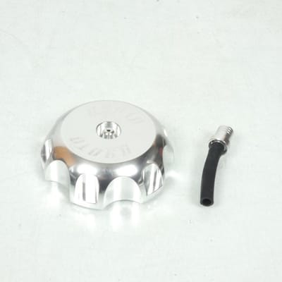 Bouchon de réservoir Kyoto aluminium poli pour moto Honda XR 250 Neuf