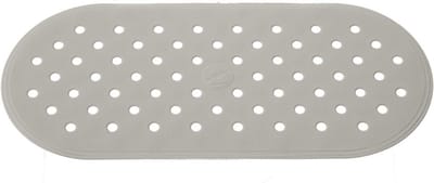 Badmat Grijs 36x80 cm - Antislip, Duurzaam en Ondersteunend voor Bad en Douche
