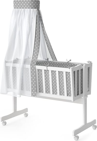 Vitalispa Noah Kinderbed – 40x90 met wielen Wit