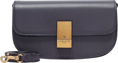 LIEBESKIND BERLIN Leren Avondtas Schoudertas Viktoria TM Empire Crossbody Taro Paars