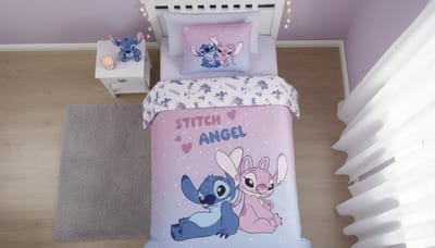 Disney Lilo & Stitch Dekbedovertrek - Eenpersoons - 140 x 200 cm - 65 x 65 cm - Polycotton