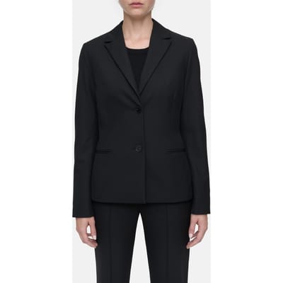 Closed Fitted Blazer Black Maat: S | Blazers Outlet | Dames | Zwart