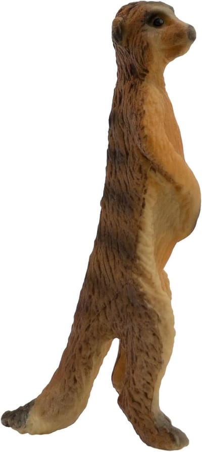 Bullyland 64453 – Speelfiguur Stokstaartje – ca. 5,7cm – levensecht en detailrijk vormgegeven – ideaal als educatief speelfiguur, decoratie of klein cadeautje voor kinderen vanaf 3 jaar