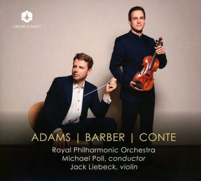 Royal Philharmonic Orchestra, Michael Poll, Jack Liebeck - Samuel Barber|David Conte|Byron Adams (CD)