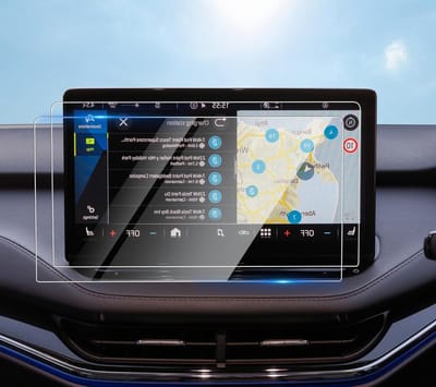 Compatibele Navigatie Bescherming voor Skoda Enyaq iV 2021-2024 - 13 Inch GPS PET Schermfolie, Krasbestendig en Vingerafdrukbestendig Accessoire