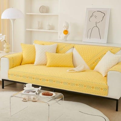 Bankkussen Vier Seizoenen Universeel Zitkussen Antislip Stoffen Kussen All-inclusive Eenvoudig Modern Nieuwe Hoes Stoffen Handdoek 70x70cm