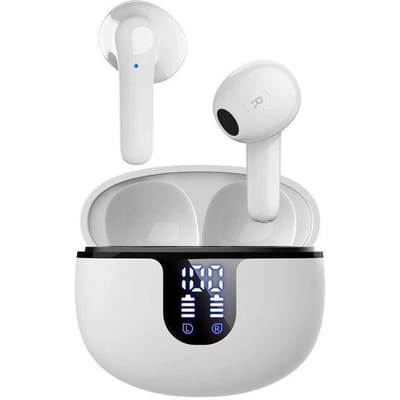 Bluetooth Oordopjes - OUTUOTWQ - Draadloos 5.2 - Ruisonderdrukking - Waterdicht - Touchbediening