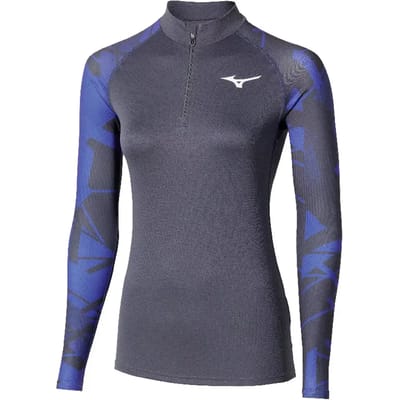 Mizuno Virtual Body G5 Lange Mouwen Basislaag Grijs XS Vrouw