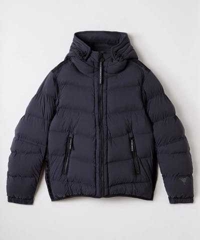 Krakatau Junior Puffer jack met capuchon - Maat 128