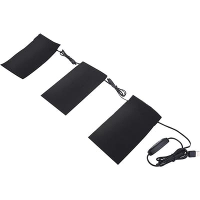 5V 2A 8.5W Lichtgewicht Elektrische USB Verwarmingskussens Set voor Buiten Winter Kamperen