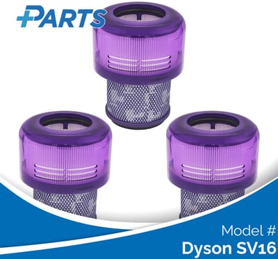 Dyson SV16 Filters (3 Stuks, Plus.Parts® alternatief voor 970422-01)