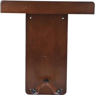 Support de Guitare Suspendu en Bois Démontable Étagère Multi-Fonctions pour Guitare Acoustique Électrique Violon Basse black
