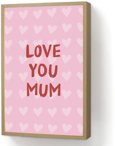 Love - Quote - Moeder - Rood
