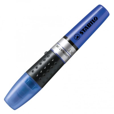 Markeerstift stabilo luminator xt 71/41 blauw - 5 stuks - 5 stuks