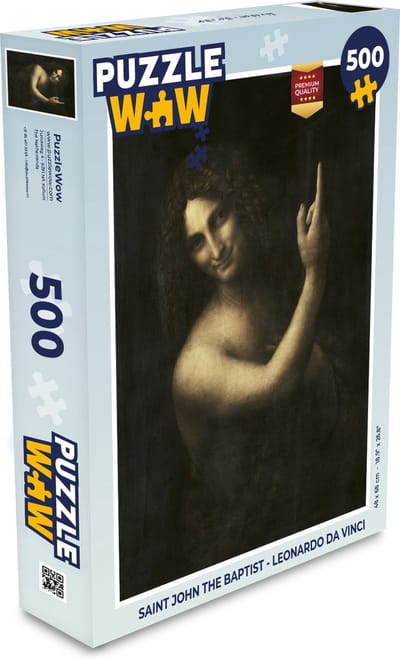 Puzzel Saint John the baptist - Leonardo Da Vinci - Legpuzzel - Puzzel 500 stukjes